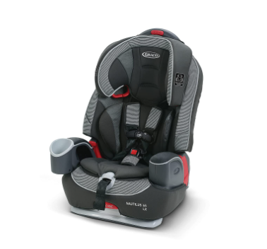 GRACO Nautilus 65 LX Asiento elevador para automóvil con arnés 3 en 1