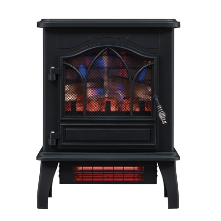 Calentador eléctrico de cuarzo infrarrojo ChimneyFree, 5200 BTU