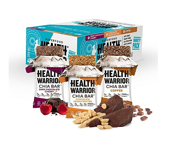 Pack of 15 Health Warrior Chia Bars