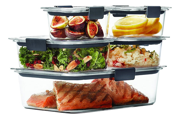 Rubbermaid Brilliance Food Storage Container, 10-Piece Set