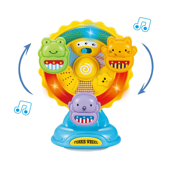 Noria Rueda giratoria de juguete con música y luces