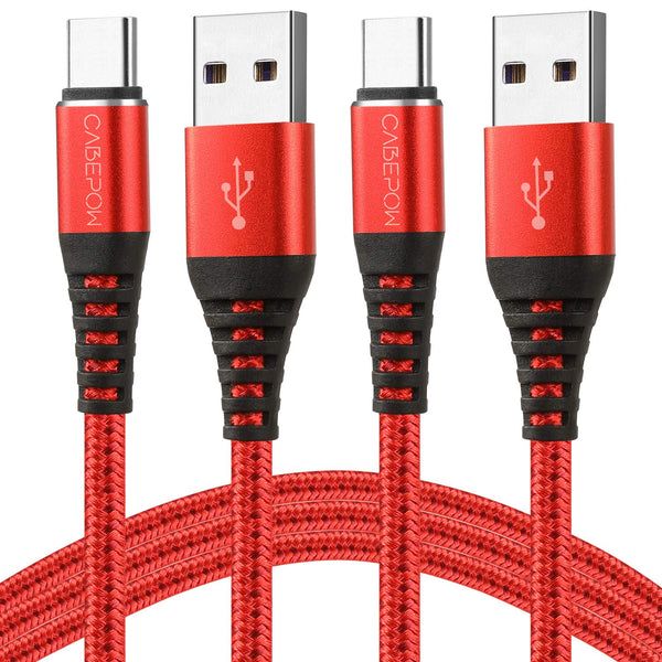 Pack Of 2 USB Type C Cables