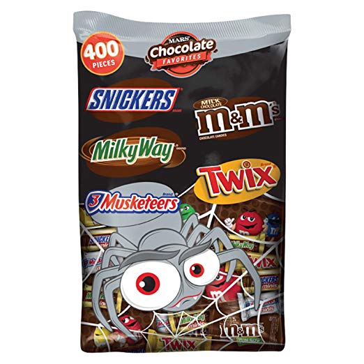 Save 25% on select candy for Halloween