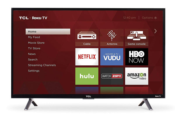 TCL 32-Inch 720p Roku Smart LED TV (2017 Model)