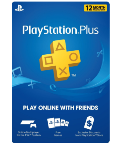 1 Year Sony PlayStation Plus Membership