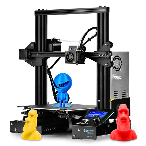 SainSmart x Creality Ender-3 3D Printer, Resume Printing V-Slot Prusa i3, Build Volume 8.7" x 8.7" x 9.8"