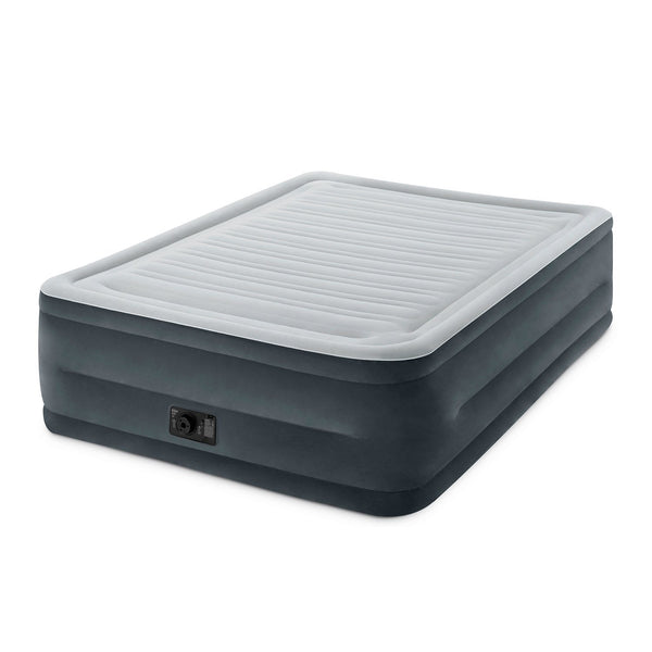 Cama de aire elevada Dura-Beam de felpa Intex Comfort