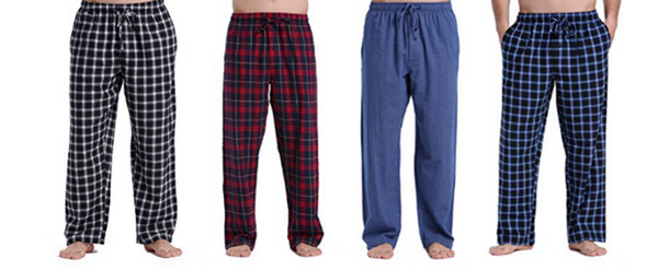 ¡BOGO! Pantalones de pijama de franela súper suave 100% algodón para hombre