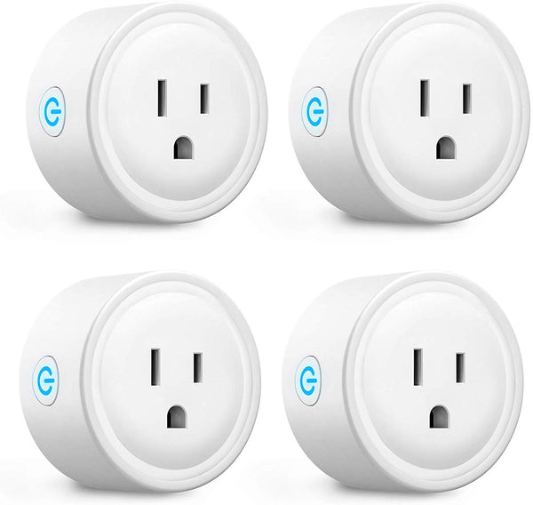 Pack De 4 Enchufes Inteligentes Wi-Fi