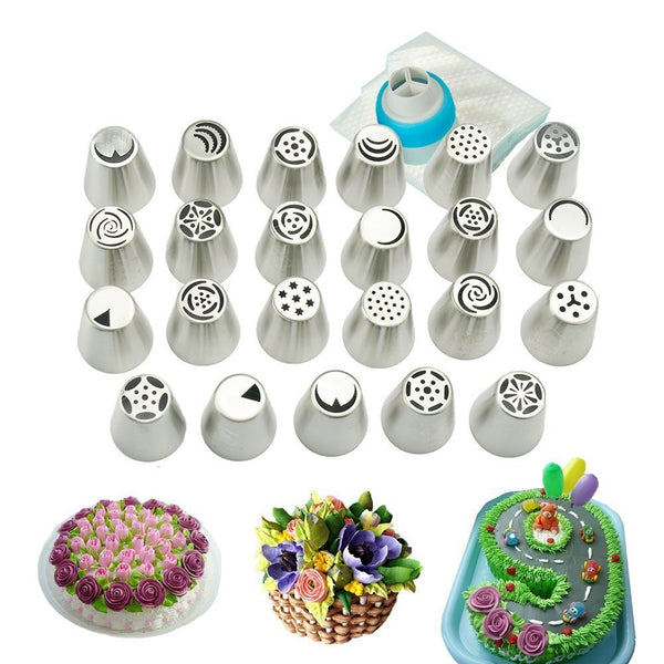 23 icing piping tips set