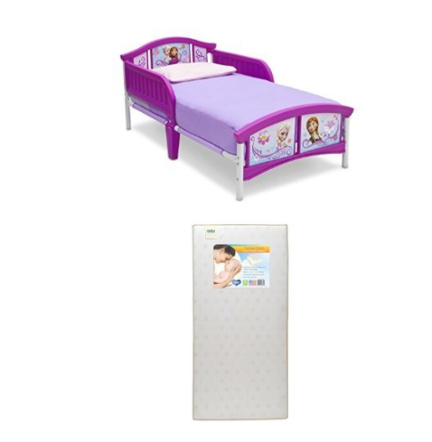 Cama infantil de plástico + colchón Delta Children