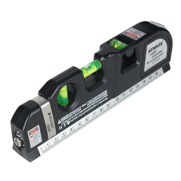 Multipurpose Laser Level Measuring Tape and Metric Tape Ruler