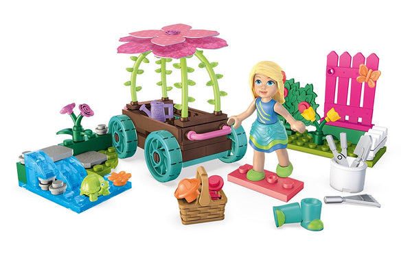 Mega Construx Welliewishers Juego para construir con el carruaje alegre Camille