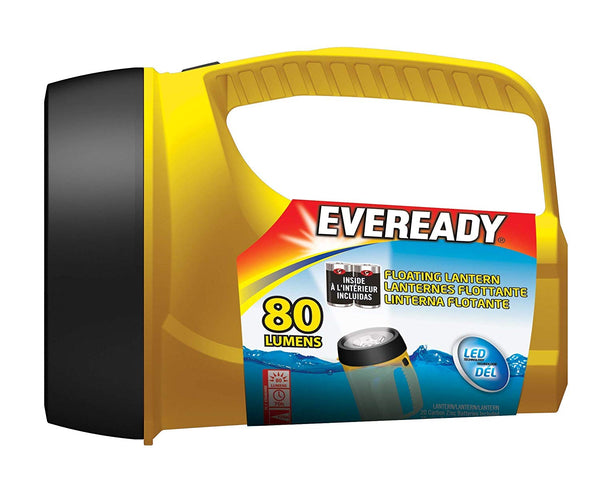 Linterna flotante Eveready, amarillo/negro