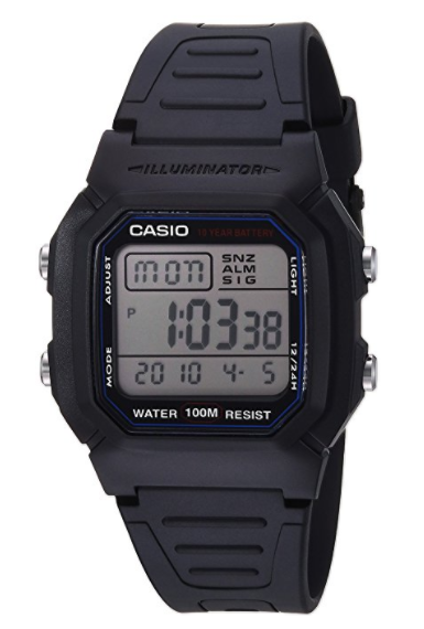 Casio Men's Classic Sport Watch with Black Band