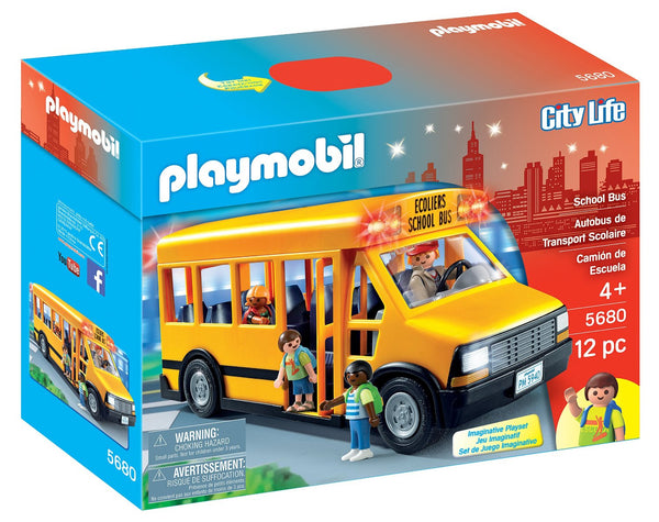 Autobús escolar PLAYMOBIL