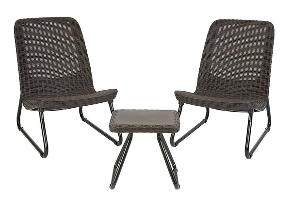 3 Pc All Weather Outdoor Patio Set