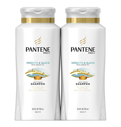 Pack of 2 Pantene Pro-V Smooth & Sleek Shampoo