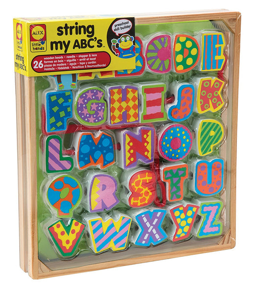 ALEX Toys Little Hands String My ABC's