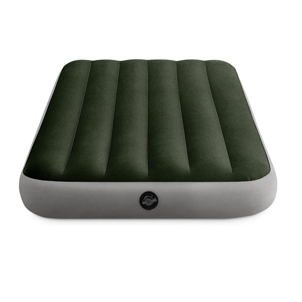 Intex Twin Size Dura-Beam Prestige Air Mattress With Pump