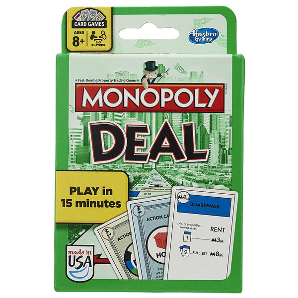 Juego de cartas Monopoly Deal de Hasbro