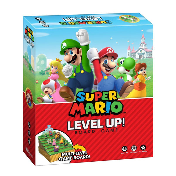 Juego de mesa para subir de nivel USAopoly Super Mario