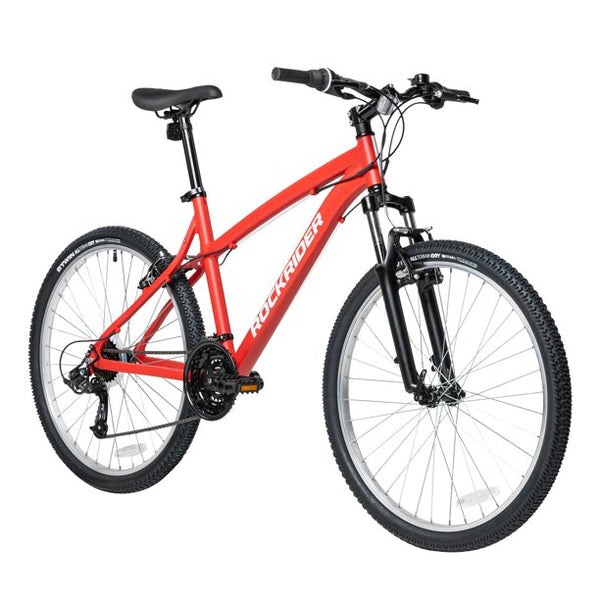 Bicicleta de montaña Rockrider de 26 pulgadas y 21 velocidades (2 colores)