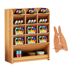 Marbrasse Diy Wooden Pen Organizer With Drawer