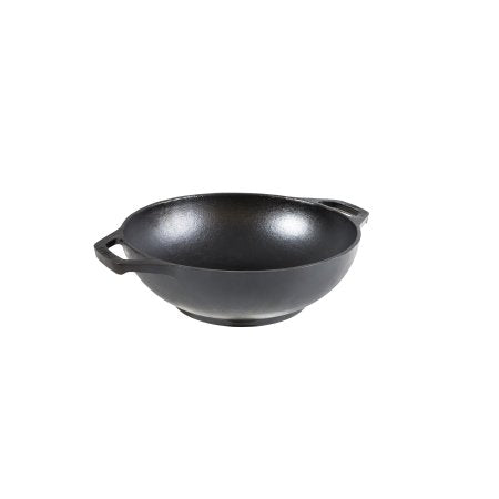 Lodge Logic Mini wok de hierro fundido de 9"