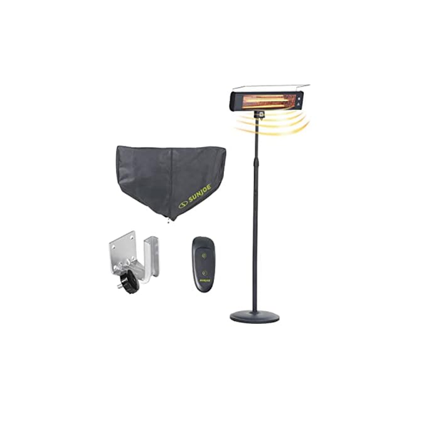 1500-Watt Sun Joe Electric Patio Heater with Remote Control