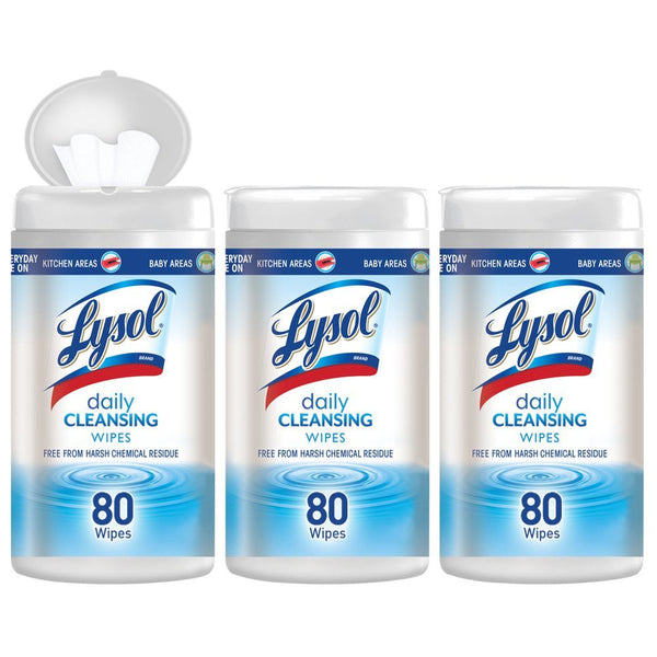 3- Pack Lysol Cleansing Wipes