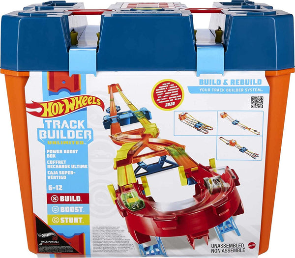 Caja de refuerzo de potencia ilimitada Hot Wheels Track Builder