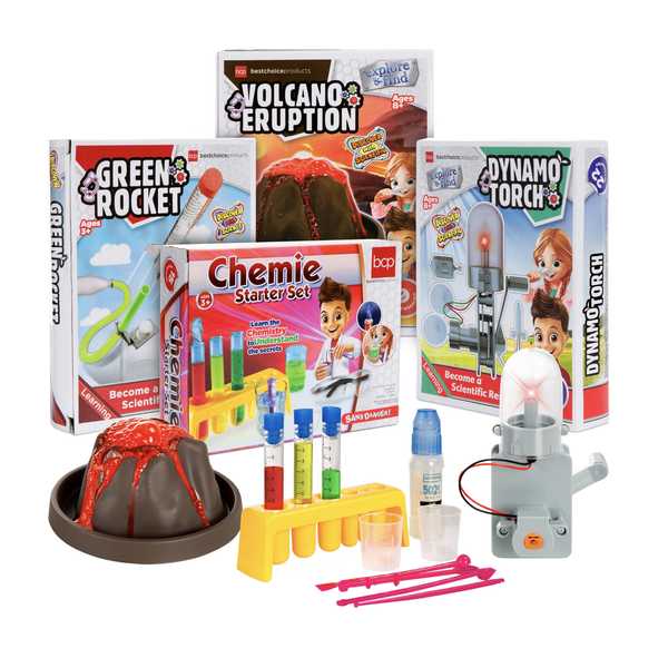 4-in-1 Stem & Steam Diy Lab Experiments Kit