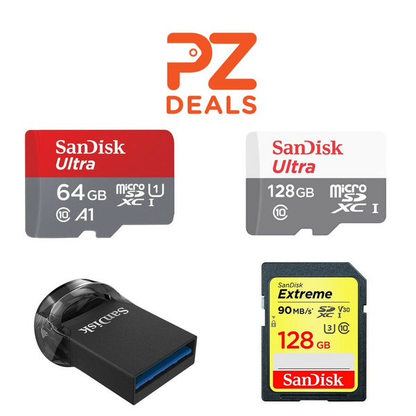 Up to 50% off SanDisk flash drives and Micro SD cards