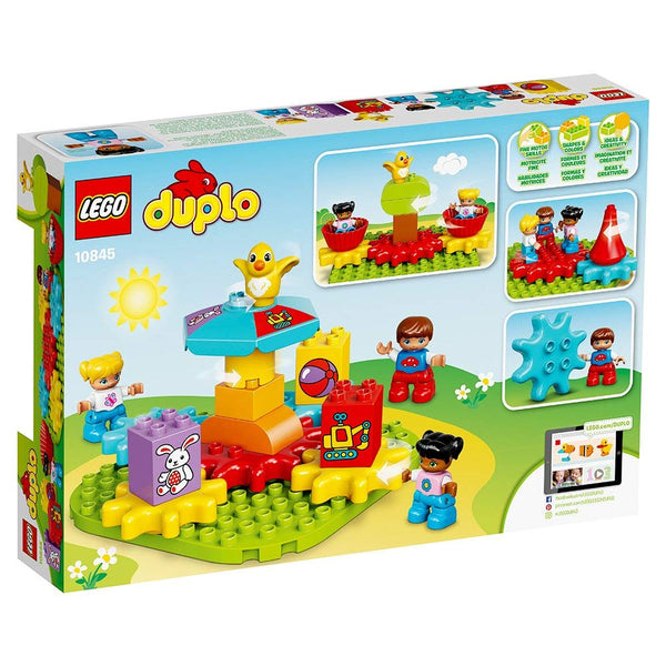 LEGO DUPLO Mi primer carrusel 10845 Juguete educativo, bloques de construcción grandes