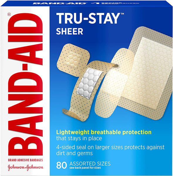 160 vendajes transparentes Band-Aid Tru-Stay