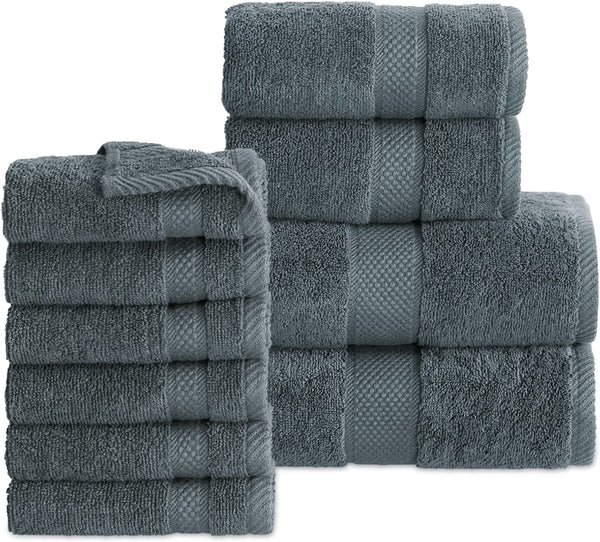 10 Piece Bedsure Bath Towels Set (6 Colors)