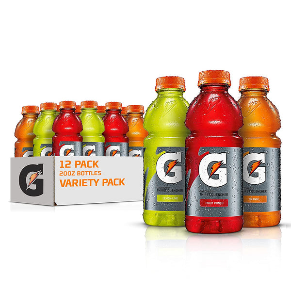 12 Bottles of Gatorade Original Thirst Quencher Variety Pack