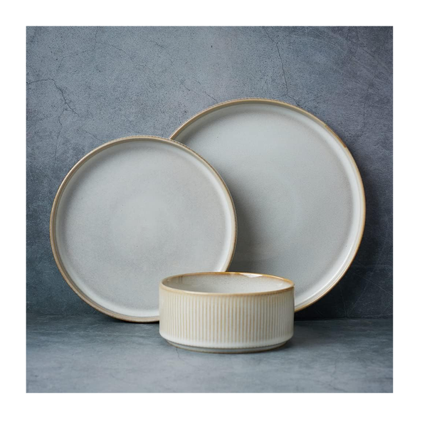 Elevate Your Table With Famiware Handcrafted Dinnerware Set for 4