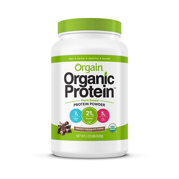 2 libras de proteína orgánica en polvo Orgain (dulce de chocolate cremoso)