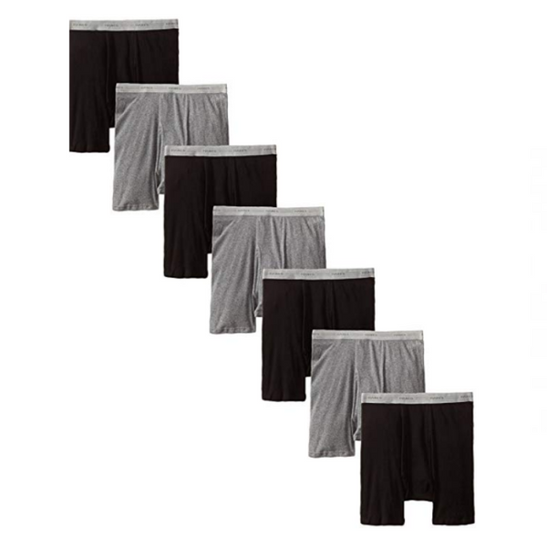 Pack Of 7 Hanes Men's ComfortFlex Waistband Boxer Briefs