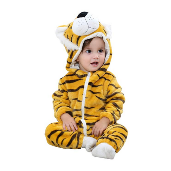 Unisex Baby Hooded Jumpsuit (5 Styles)