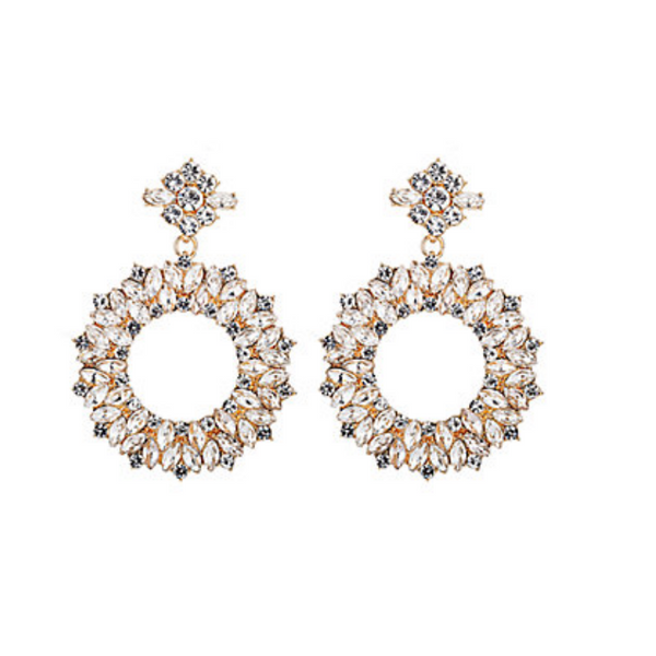 Crystal Statement Earrings