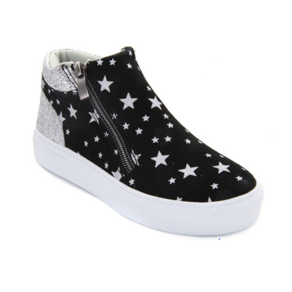 Zipper High-Top Sneaker