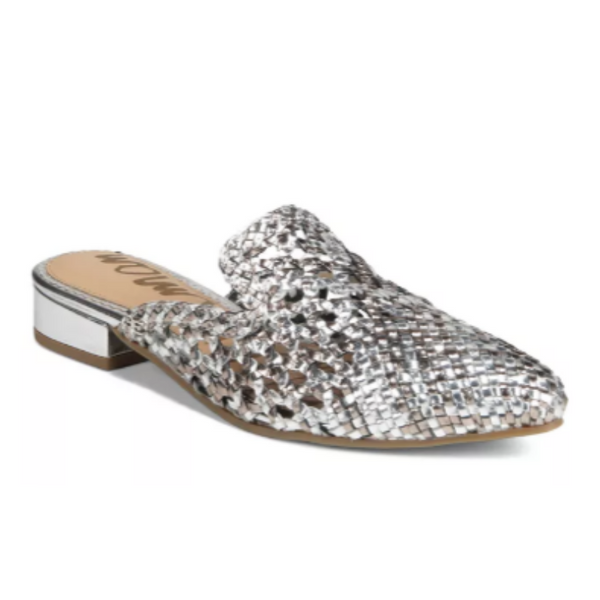 Sam Edelman Women's Woven Leather Mules