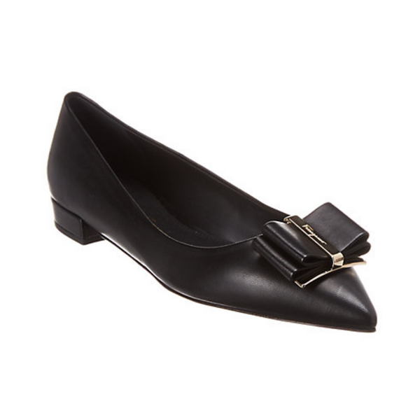 Salvatore Ferragamo Leather Ballet Flat