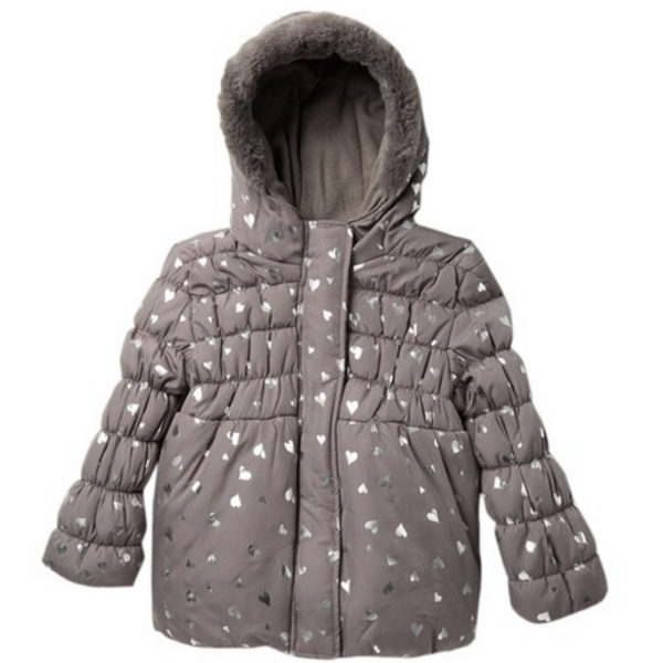 Kids Heart Print Jacket (3 Colors)