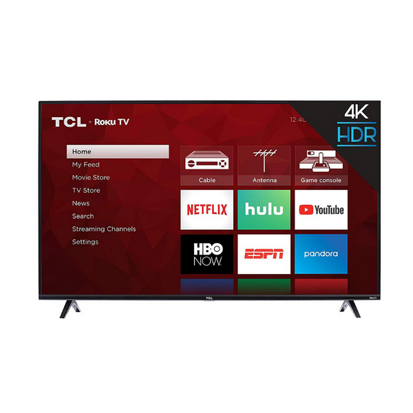 TCL Televisor Roku LED inteligente 4K de 55 pulgadas (2019)