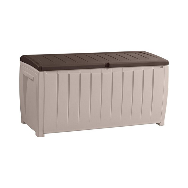 Keter Plastic Deck Storage Container Box 90 Gallon