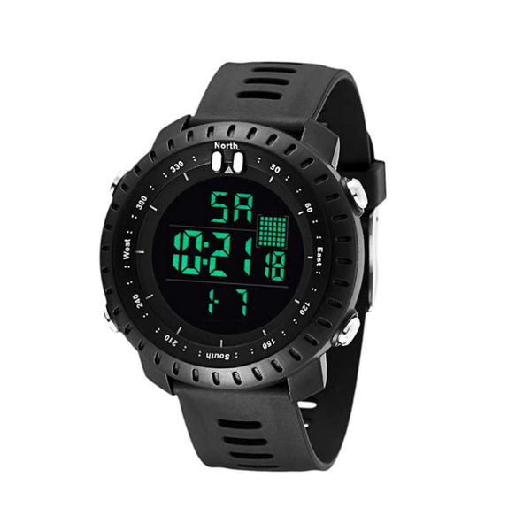 Reloj militar digital resistente al agua para hombre